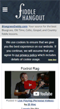 Mobile Screenshot of fiddlehangout.com